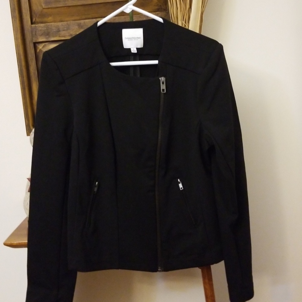 😊💚Black jacket🛍❤